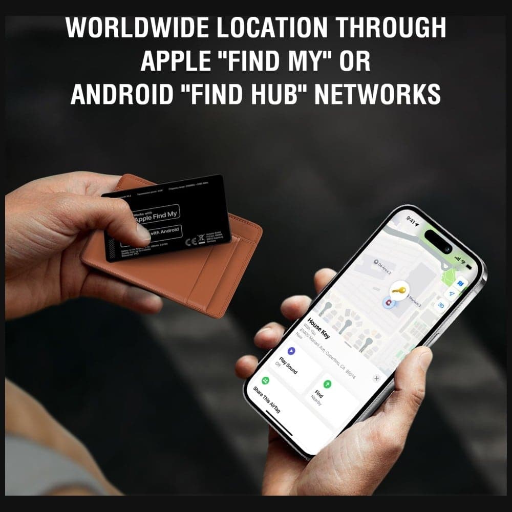 Εντοπιστής φόρτισης 4smarts SkyTag Card Duos ReCharge μαύρος 7