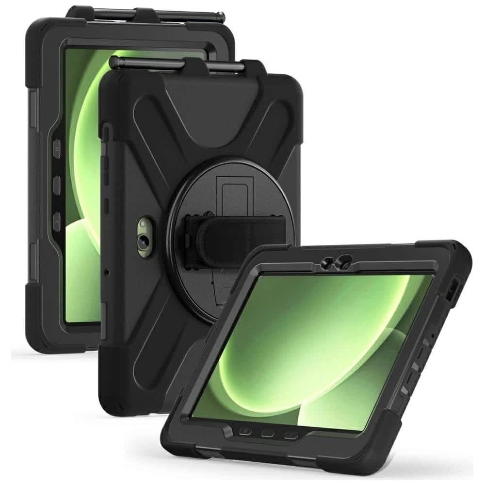4smarts Rugged Case Grip - θήκη για Samsung Galaxy Tab Active Pro / Active4 Active5 - Μαύρο