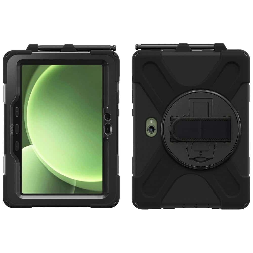 4smarts Rugged Case Grip - θήκη για Samsung Galaxy Tab Active Pro / Active4 Active5 - Μαύρο 5