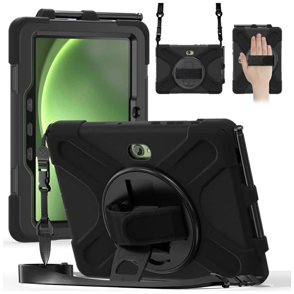 4smarts Rugged Case Grip - θήκη για Samsung Galaxy Tab Active Pro / Active4 Active5 - Μαύρο 7