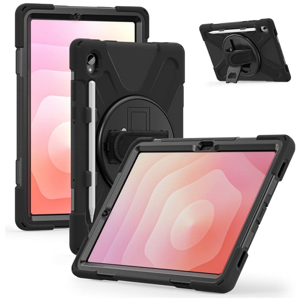 4smarts Rugged Case Grip - θήκη για Samsung Galaxy Tab S11 - Μαύρο 5