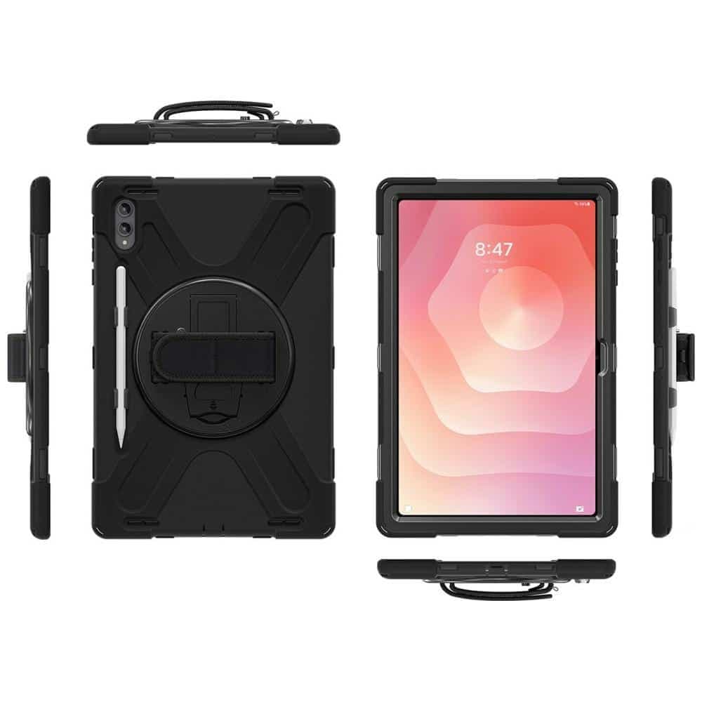 4smarts Rugged Grip - θήκη για Samsung Galaxy Tab S11 Ultra - Μαύρο