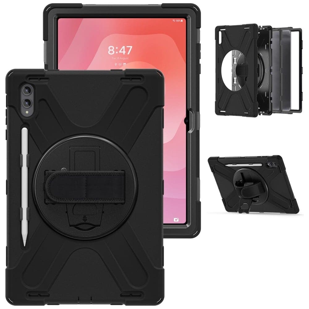 4smarts Rugged Grip - θήκη για Samsung Galaxy Tab S11 Ultra - Μαύρο 2