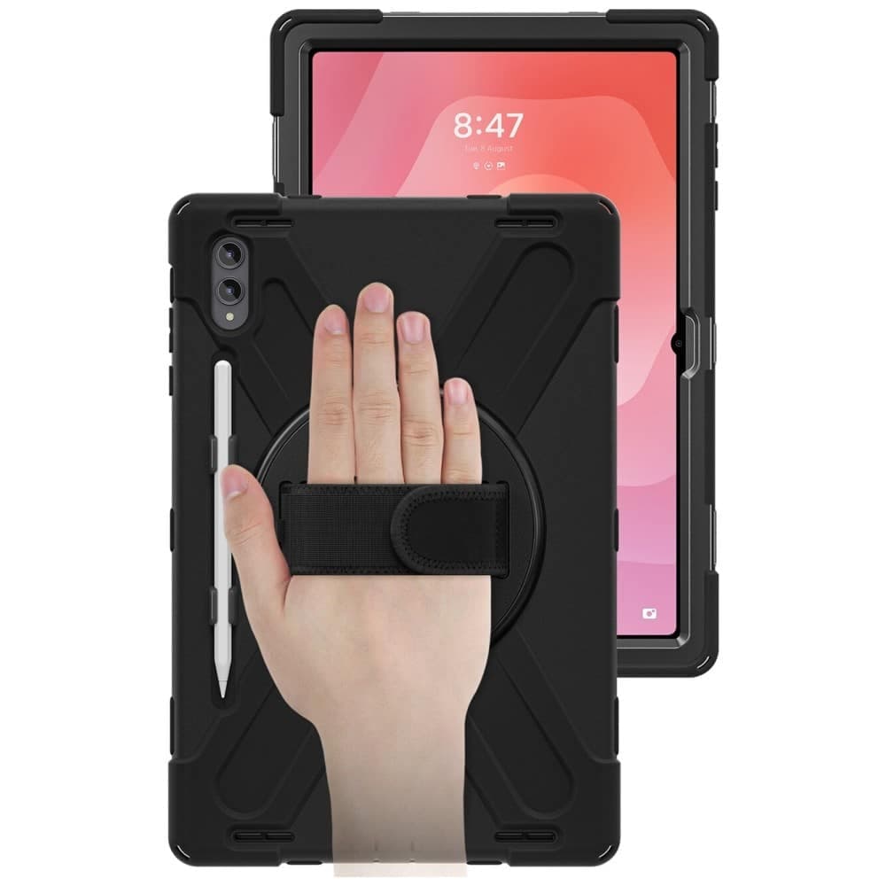 4smarts Rugged Grip - θήκη για Samsung Galaxy Tab S11 Ultra - Μαύρο 3