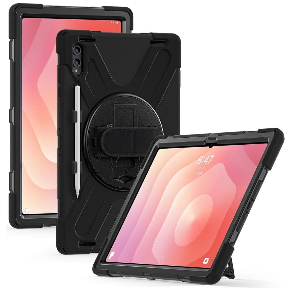 4smarts Rugged Grip - θήκη για Samsung Galaxy Tab S11 Ultra - Μαύρο 4