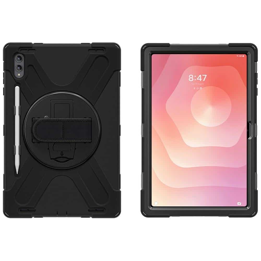 4smarts Rugged Grip - θήκη για Samsung Galaxy Tab S11 Ultra - Μαύρο 8
