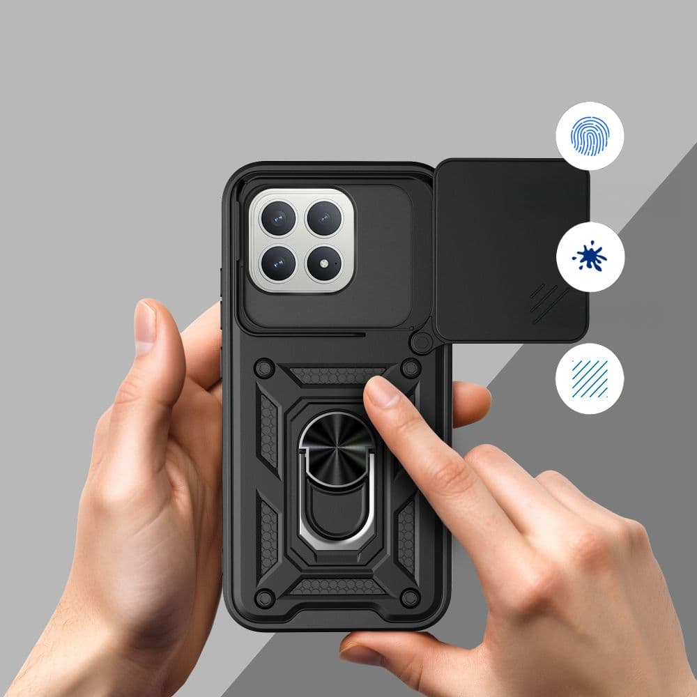 TECH-PROTECT CAMSHIELD PRO - θήκη για Xiaomi Poco F8 Pro - Μαύρο 4
