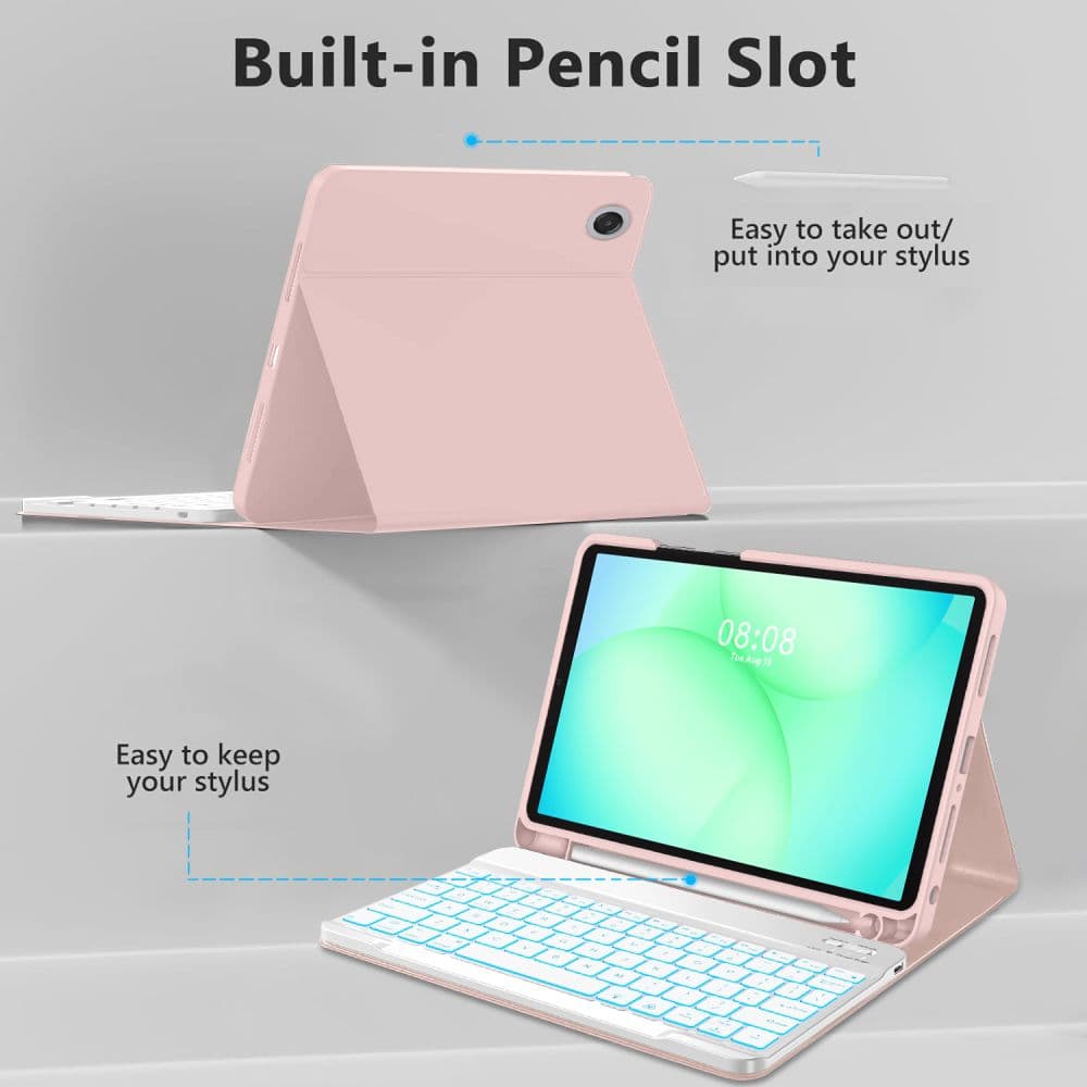 TECH-PROTECT SC PEN - θήκη για Samsung Galaxy Tab A9+ / A11+ A9 A11 - Ροζ 4