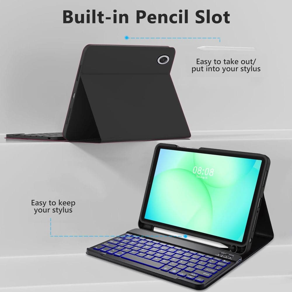 TECH-PROTECT SC PEN - θήκη για Samsung Galaxy Tab A9+ / A11+ A9 A11 - Μαύρο 4