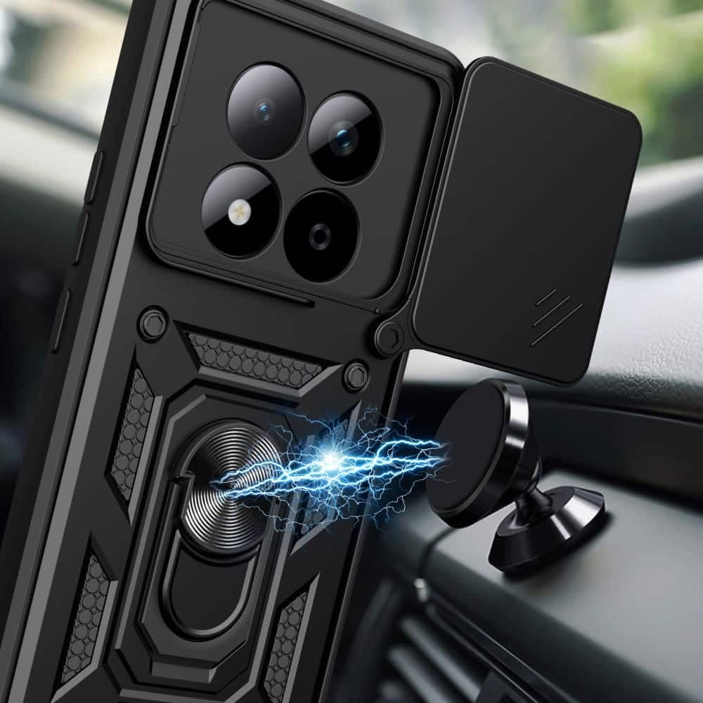 TECH-PROTECT CAMSHIELD PRO - θήκη για Xiaomi Poco M8 Pro / Redmi Note 15 Pro+ Plus 5G - Μαύρο 4