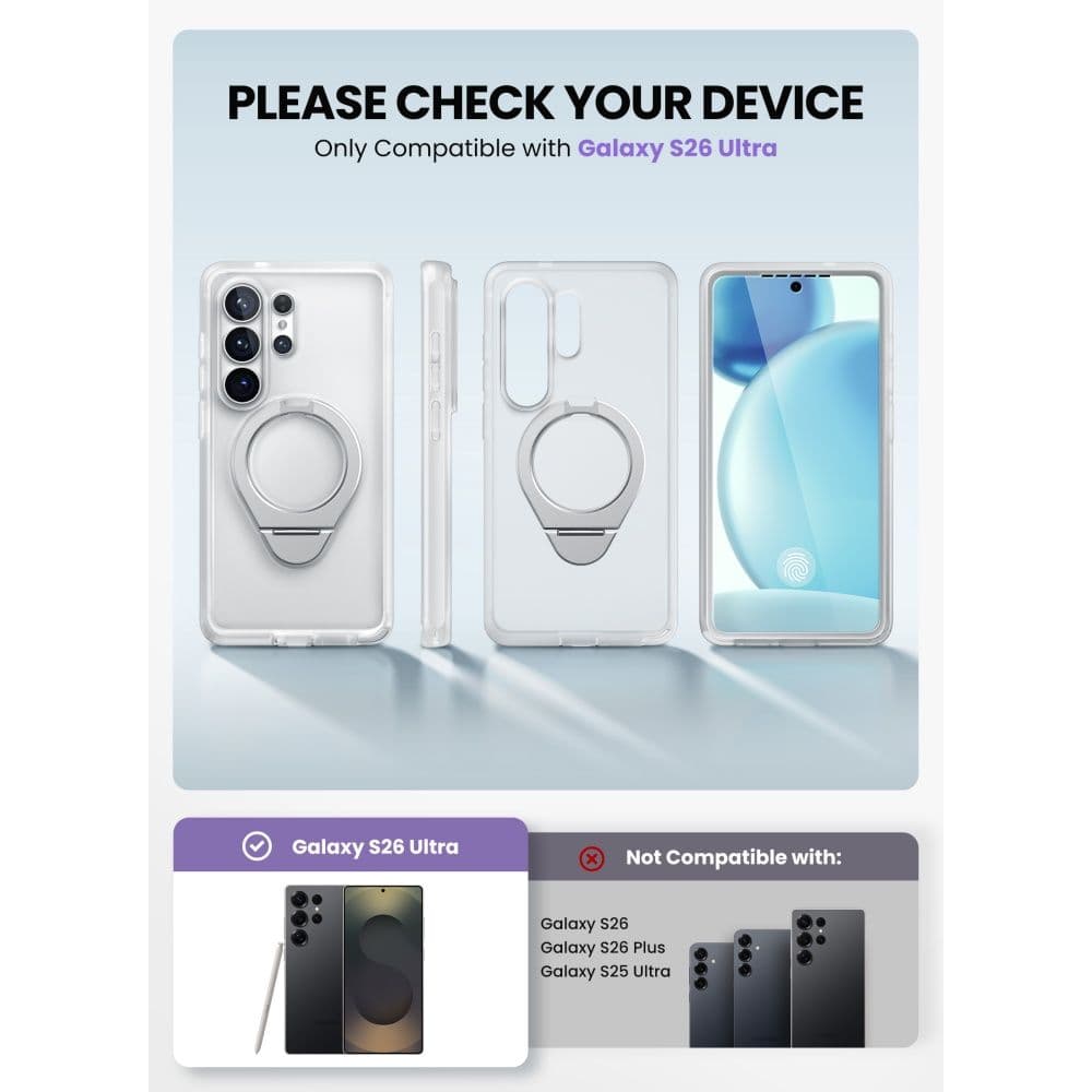 Supcase COSMO - θήκη για Samsung Galaxy S26 Ultra - Διάφανο 4