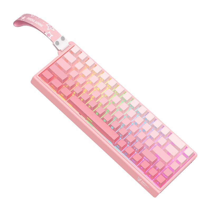 Πληκτρολόγιο ONIKUMA G69 (ροζ) (QWERTY) 4