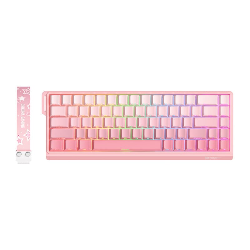 Πληκτρολόγιο ONIKUMA G69 (ροζ) (QWERTY) 5