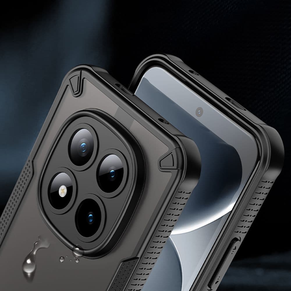 TECH-PROTECT RUGGED SHIELD - θήκη για Xiaomi Poco M8 Pro / Redmi Note 15 Pro+ Plus 5G - Μαύρο 4