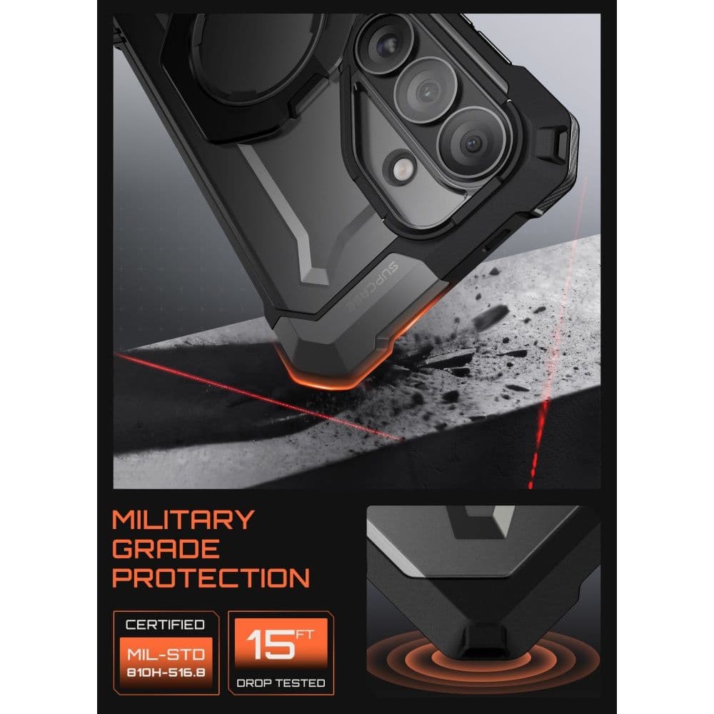 Supcase UB GRIP - θήκη για Samsung Galaxy S26 - Μαύρο 5