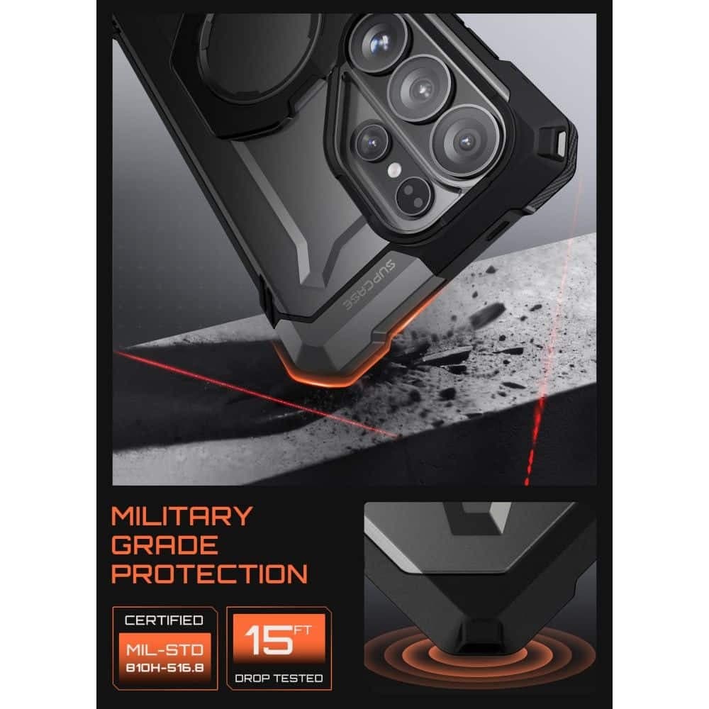 Supcase UB GRIP - θήκη για Samsung Galaxy S26 Ultra - Μαύρο 5