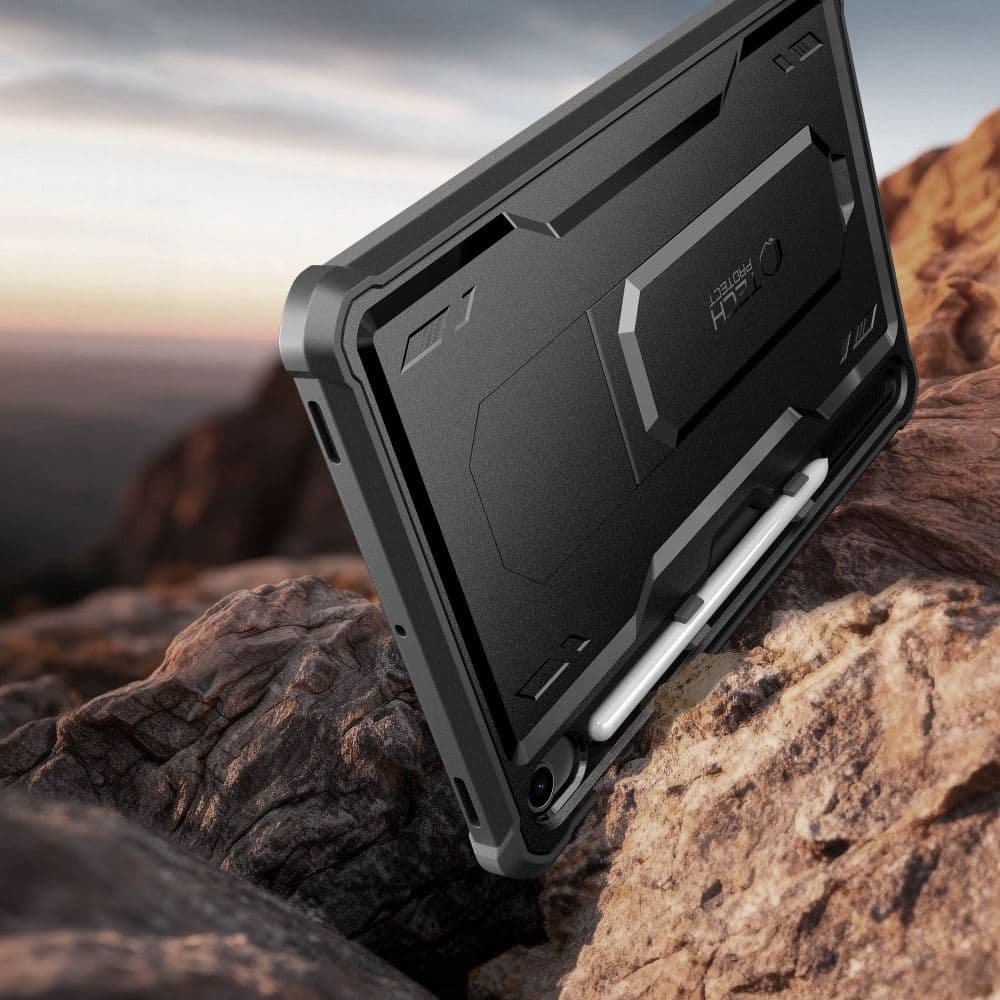 TECH-PROTECT KEVLAR PRO - θήκη για Samsung Galaxy Tab S9 / S10 FE LITE - Μαύρο 5