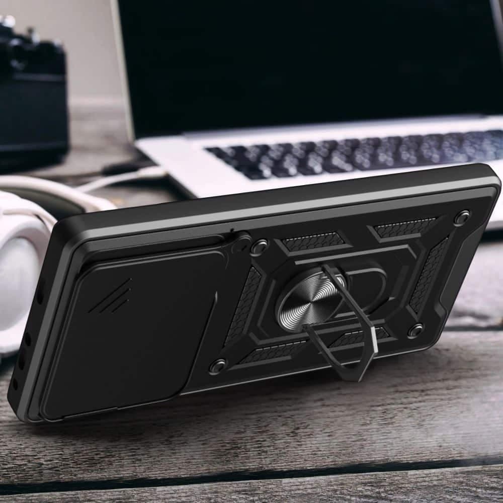 TECH-PROTECT CAMSHIELD PRO - θήκη για Xiaomi Poco M8 Pro / Redmi Note 15 Pro+ Plus 5G - Μαύρο 5