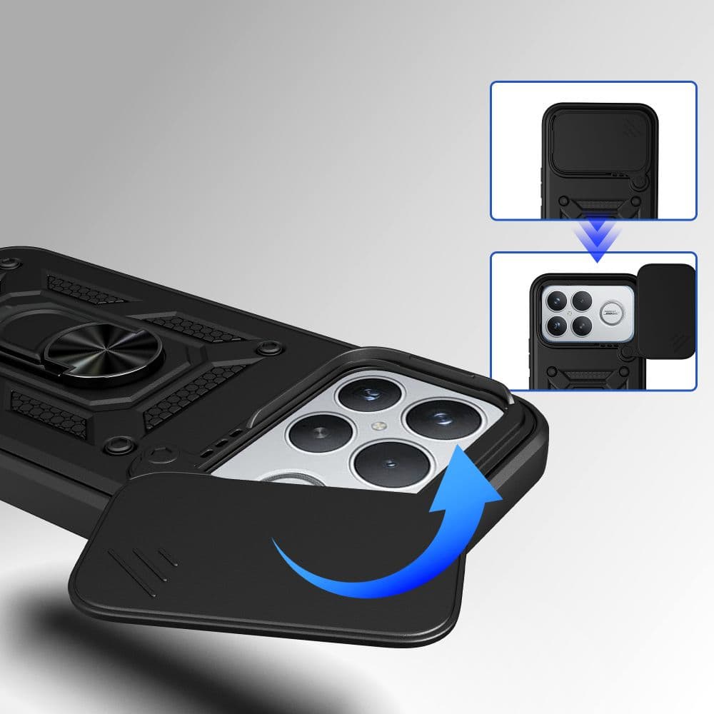 TECH-PROTECT CAMSHIELD PRO - θήκη για Xiaomi Poco F8 Ultra - Μαύρο 5