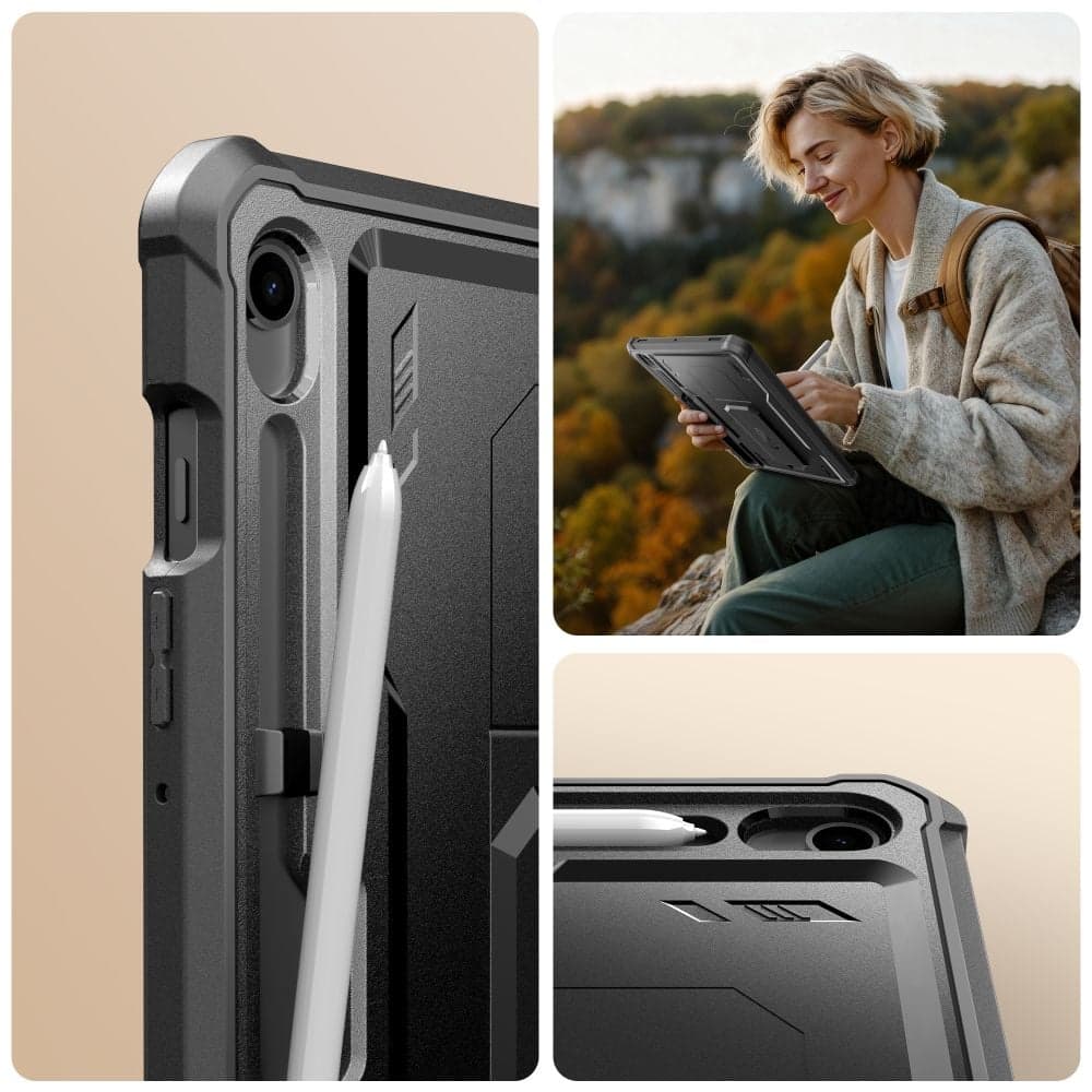 TECH-PROTECT KEVLAR PRO - θήκη για Samsung Galaxy Tab S9 / S10 FE LITE - Μαύρο 2