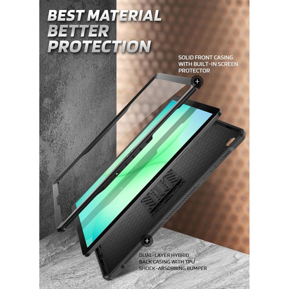 Supcase UNICORN BEETLE PRO - θήκη για Samsung Galaxy Tab A11+ / Plus 11.0 X230 X235 X236 - Μαύρο 6