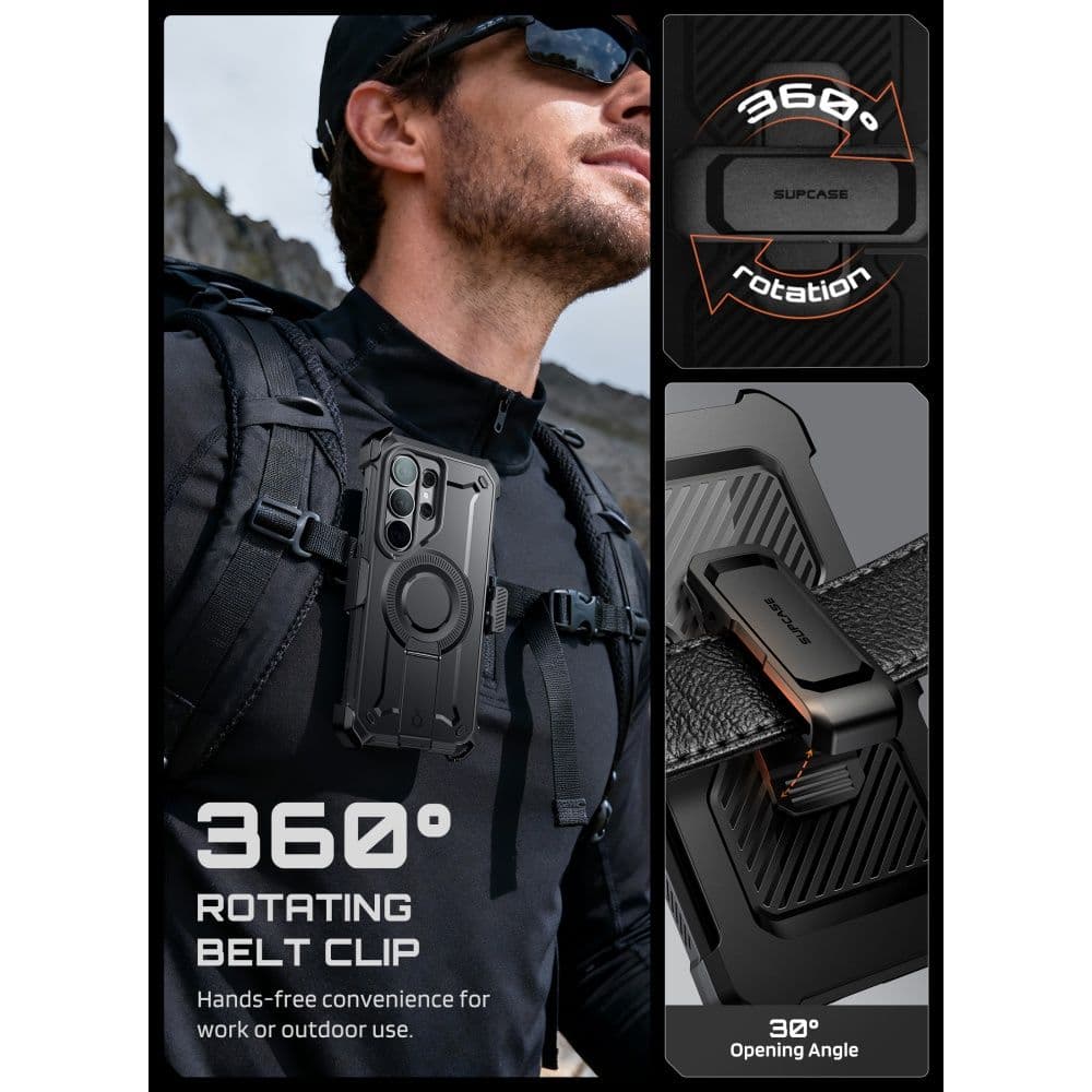 Supcase UNICORN BEETLE PRO - θήκη για Samsung Galaxy S26 Ultra - Μαύρο 7