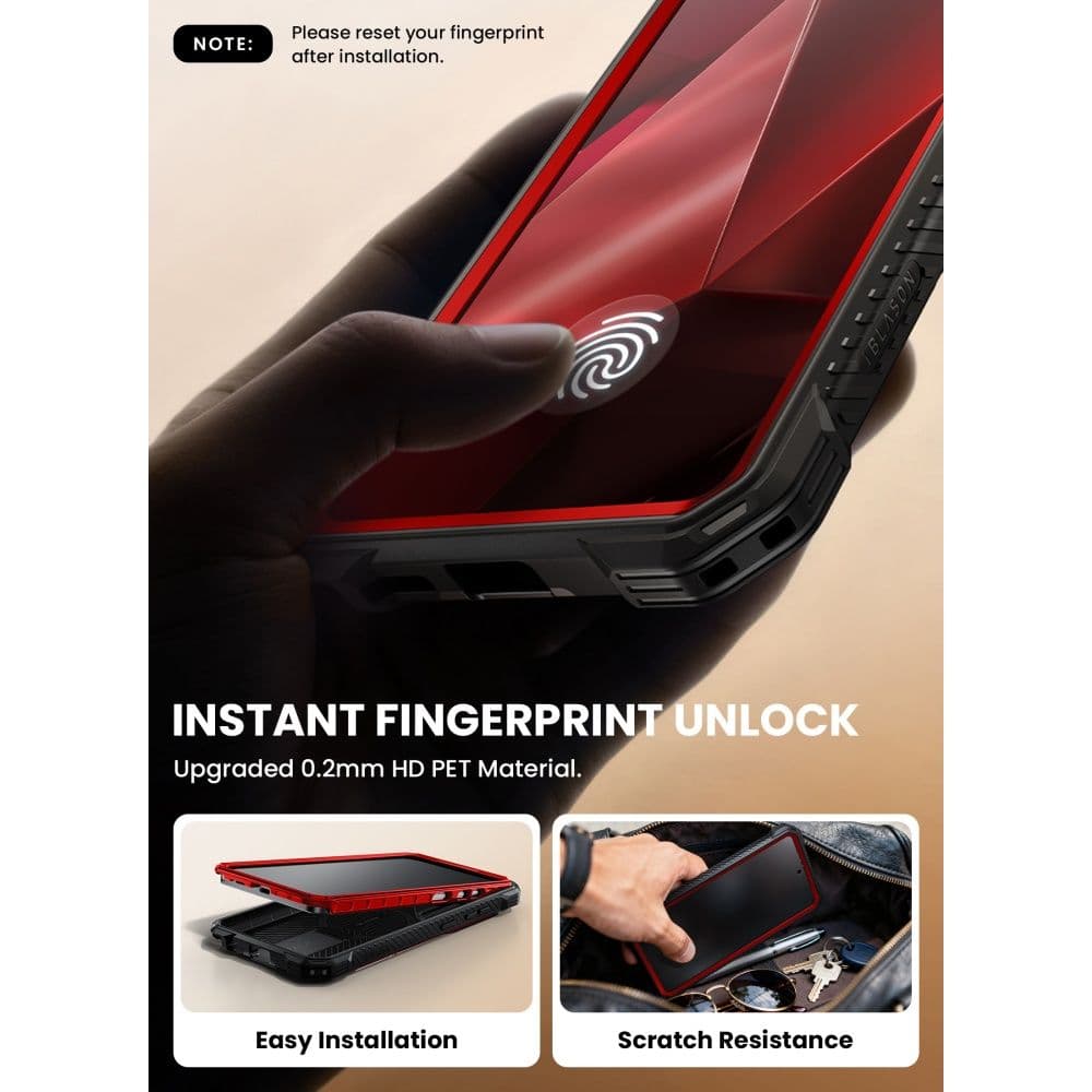 Supcase ARMORBOX - θήκη για Samsung Galaxy S26 Ultra - Κόκκινο 7
