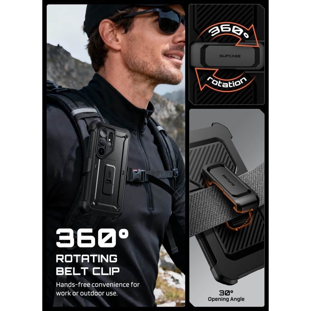Supcase UNICORN BEETLE PRO - θήκη για Samsung Galaxy S26 Ultra - Μαύρο 7