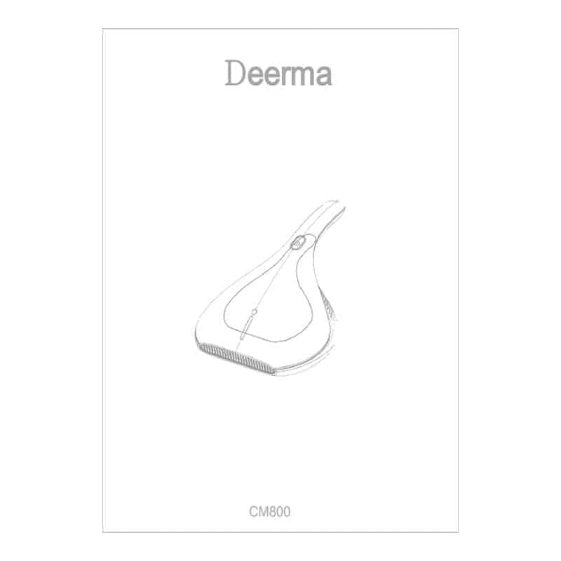 Deerma - Καθαριστικό ακάρεων (CM800) - UV φως, 13000Pa, HEPA, 450W - Λευκό 5