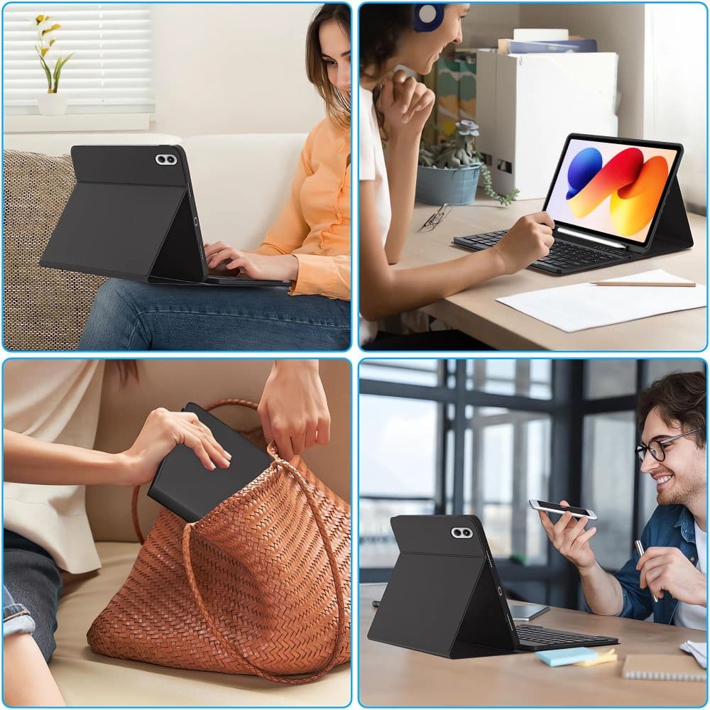 TECH-PROTECT SC PEN - θήκη για Xiaomi Redmi Pad 2 Pro - Μαύρο 7