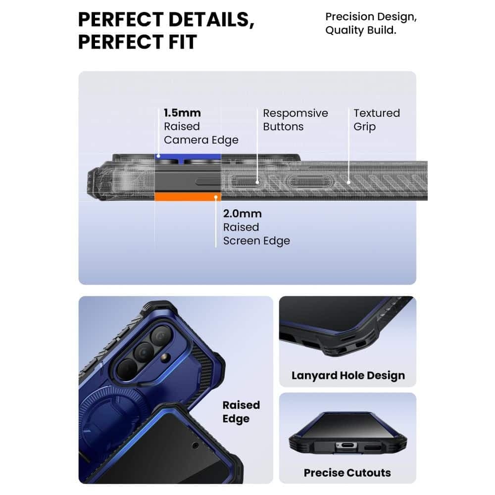 Supcase ARMORBOX - θήκη για Samsung Galaxy S26 - Μπλε 9