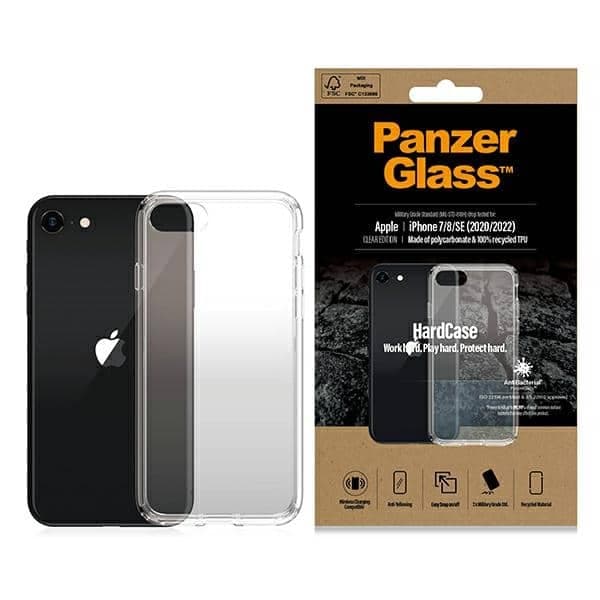 PanzerGlass HardCase Clear Edition - θήκη για Apple iPhone SE (2020) / (2022) 7 8 - Διάφανο