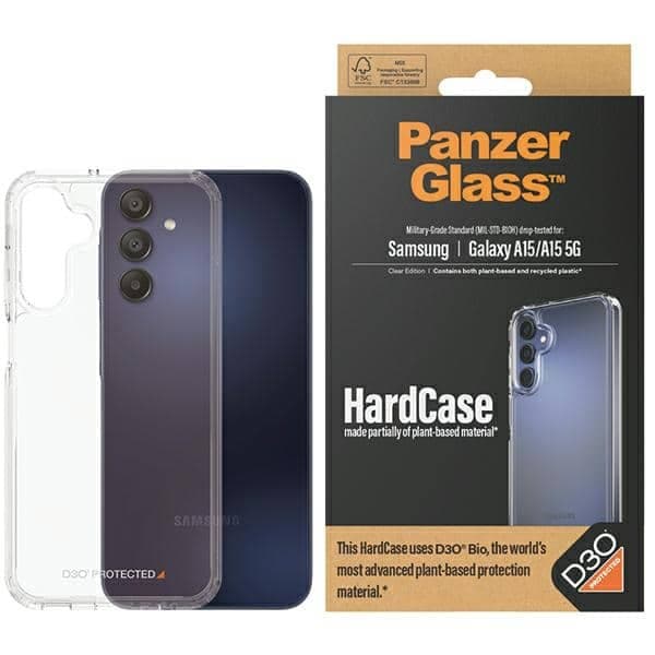 PanzerGlass HardCase - θήκη για Samsung Galaxy A15 / 5G - Διάφανο