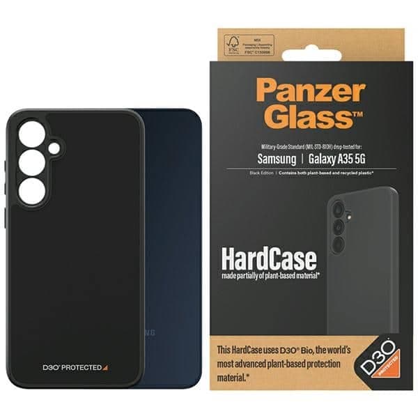 PanzerGlass HardCase - θήκη για Samsung Galaxy A35 - Μαύρο