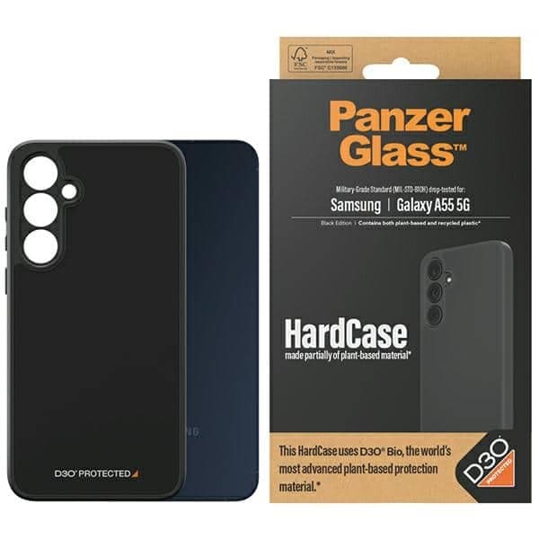 PanzerGlass HardCase - θήκη για Samsung Galaxy A55 - Μαύρο