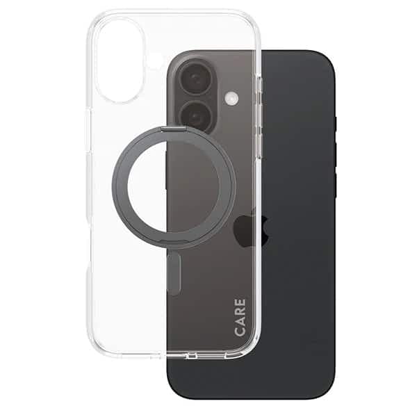 PanzerGlass Kickstand Case MagSafe - θήκη για Apple iPhone 16 Plus - Μαύρο 2