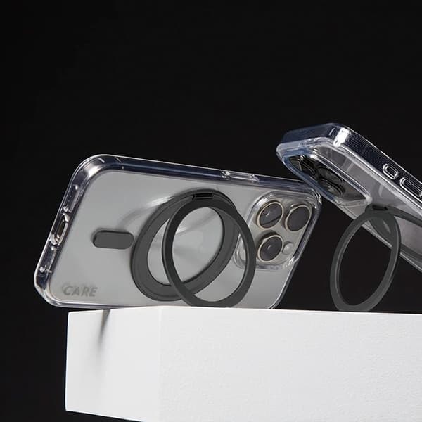 PanzerGlass Kickstand Case MagSafe - θήκη για Apple iPhone 16 Plus - Μαύρο 4