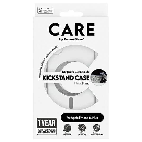 PanzerGlass CARE - θήκη για Apple iPhone 16 Plus - Ασημί 4