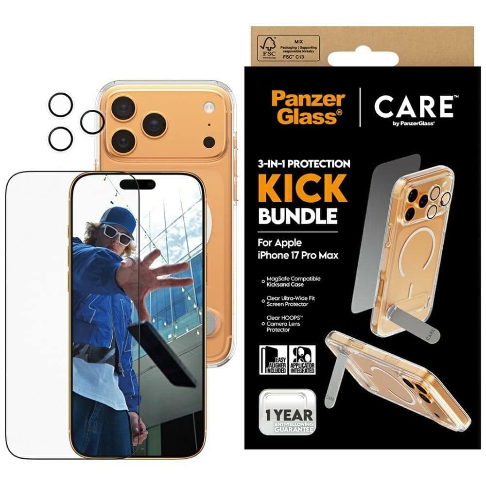 PanzerGlass Feature Kick - θήκη για Apple iPhone 17 Pro Max - Πολύχρωμο