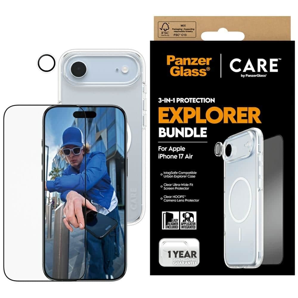 PanzerGlass Flagship Explorer - θήκη για Apple iPhone Air - Διάφανο