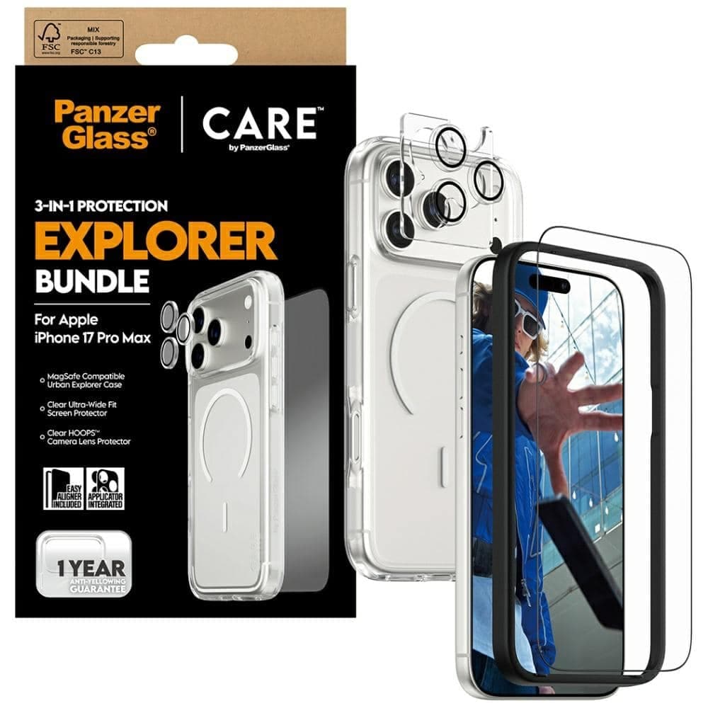 PanzerGlass CARE by PanzerGlass - θήκη για Apple iPhone 17 Pro Max - Διάφανο 4
