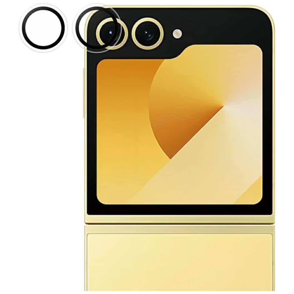 Σκληρυμένο γυαλί για φακό κάμερας PanzerGlass Hoops για Samsung Galaxy Z Flip7 FE 2