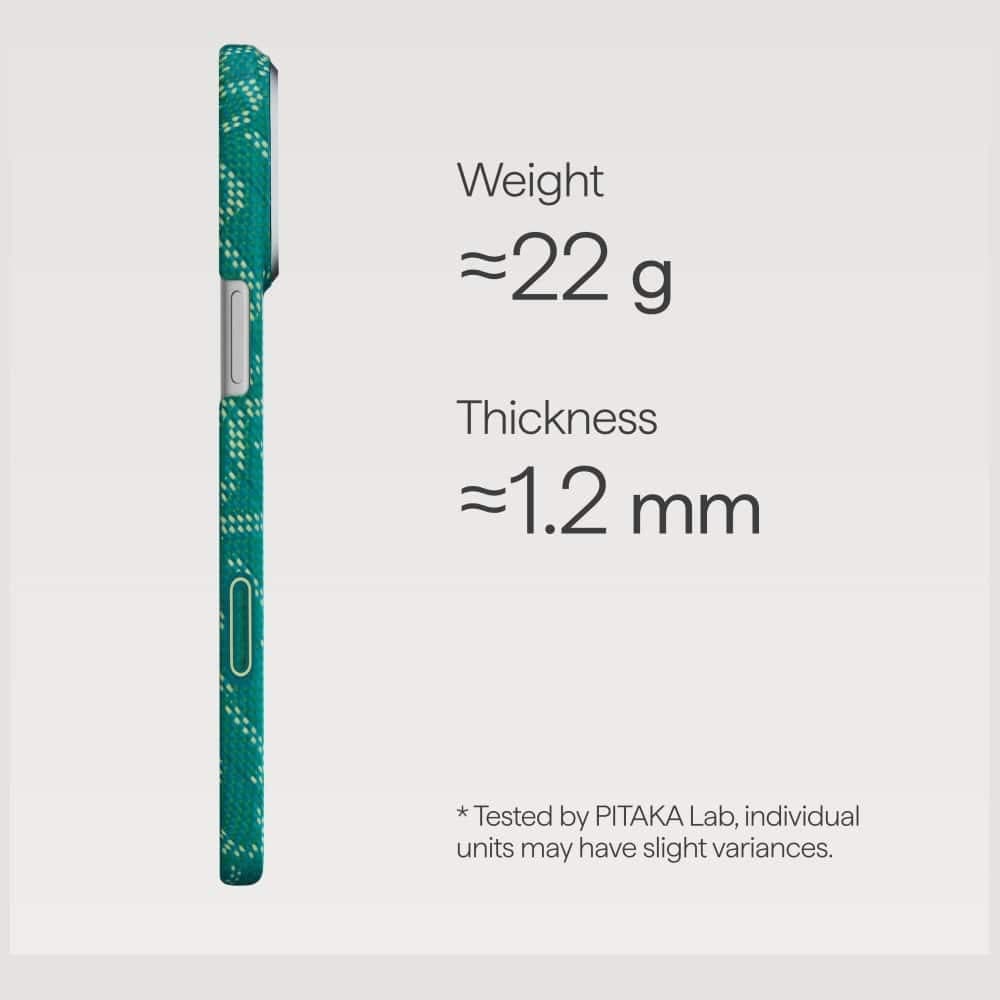 PITAKA Ultra-Slim Monogram - θήκη για Apple iPhone 17 Pro Max - Πολύχρωμο 4