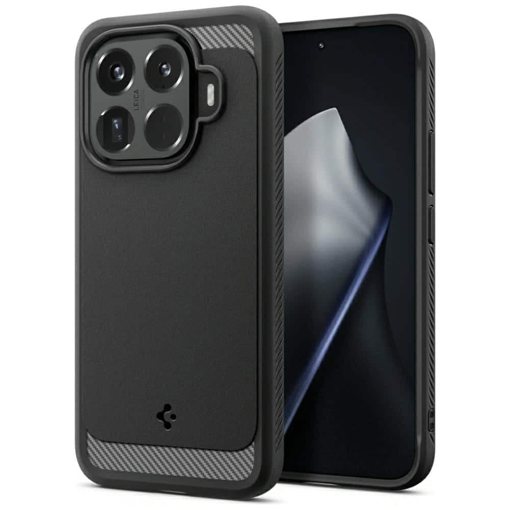 Spigen Rugged Armor - θήκη για Xiaomi 15T Pro - Μαύρο