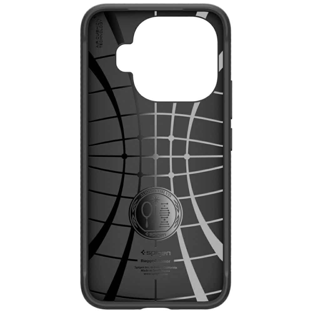 Spigen Rugged Armor - θήκη για Xiaomi 15T Pro - Μαύρο 3