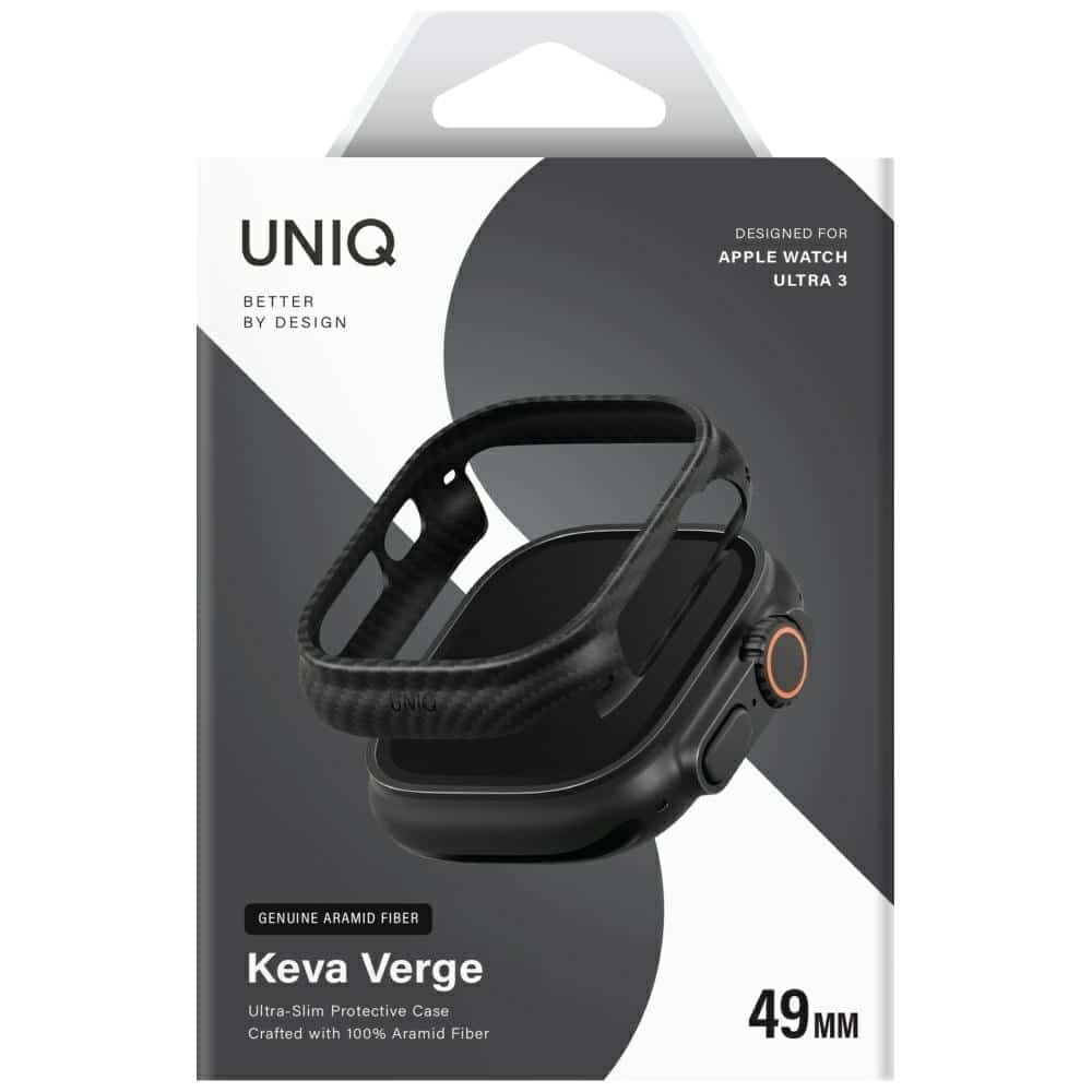 UNIQ Keva Verge - θήκη για Apple Watch Ultra / 2 3 - Μαύρο 2