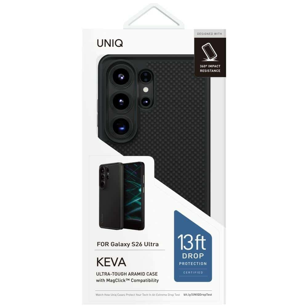UNIQ Keva Magclick Charging - θήκη για Samsung Galaxy S26 Ultra - Μαύρο 3
