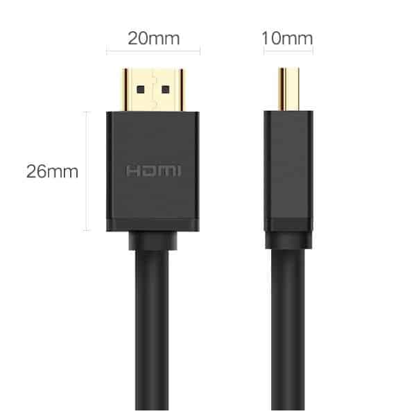 Καλώδιο HDMI UGREEN HD104, 4K, 3 μέτρα, Μαύρο 3