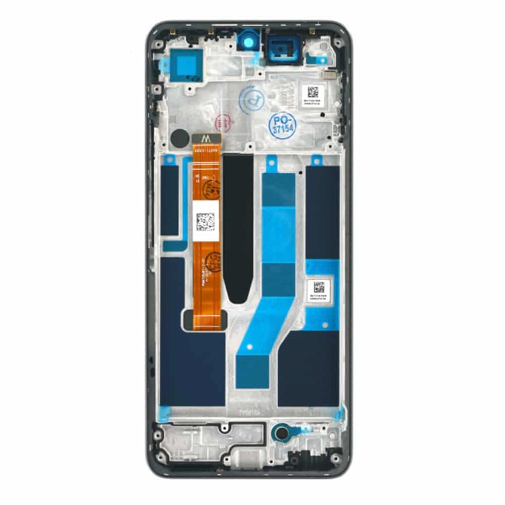 OEM - Οθόνη αφής με πλαίσιο (21297) - Realme 10 Pro - Μαύρο 2