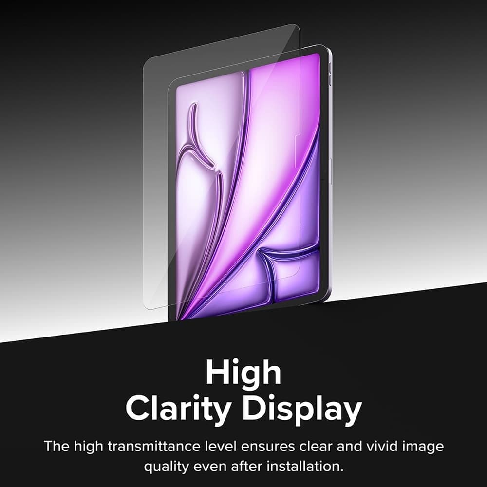 Ringke - Easy Slide σκληρυμένο γυαλί - iPad Air 11 (2024) / Air 11 (2025) / Air 11 (2026) - Διαφανές 2